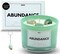 Green Quartz Crystal Candle, 380g 30 Hour - Intentions of Abundance with Surprise Crystal Gift Keychain Inside Candle (Citrus, Pomegranate, Jasmine Scent)